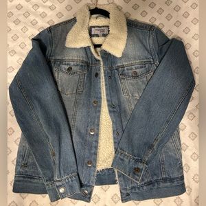 Sherpa lined Jean jacket